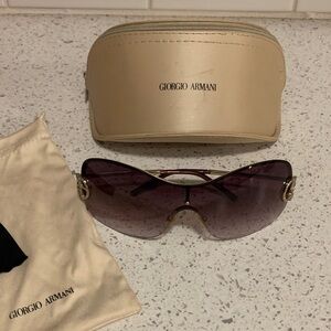 Giorgio Armani Dark Purple Sunglasses